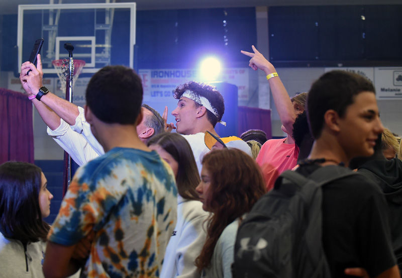 Students bring Velcro Pygmies to Geneva High School